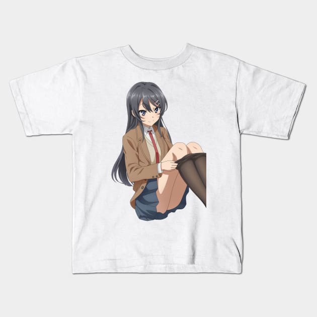 Kawaii Mai Sakurajima Kids T-Shirt by Hentai-heaven